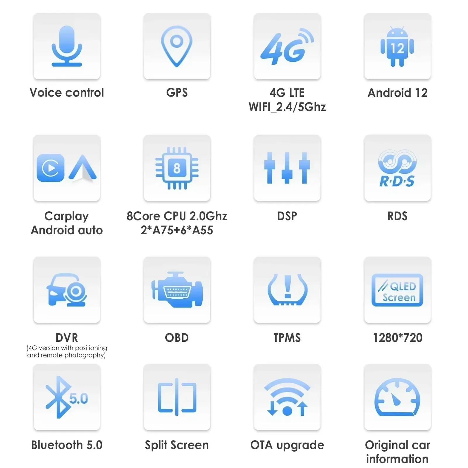 HIZPO 7 Colių 2Din Autoradijas – Moderniausias Atnaujinimas Jūsų Opel (Astra H/J, Zafira B/C, Corsa D) - Image 2