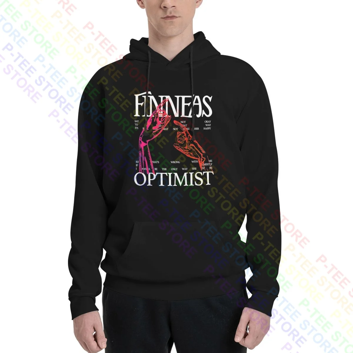 Finneas Optimist Felpa Con Cappuccio Felpe Con Cappuccio Rare Trendy Hot Deals Streetwear