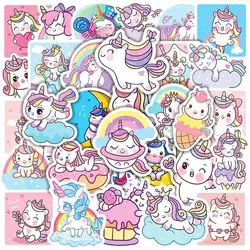 10/30/50PCS Mon Petit Poney Autocollants Mignon D'anime de Bande Dessinée Autocollant BRICOLAGE Ordinateur Portable Bagages à Roulettes Guitare Autocollant De Voiture Jouet 