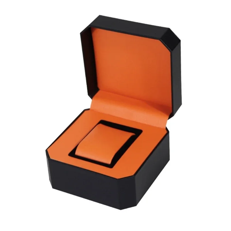 Vintage PU Watch Case Leather Watch Storage Box Stylish Container Display Box PU Material for Outdoor Travel watch storage box,watch storage pouch,watch storage bag,watch display stand