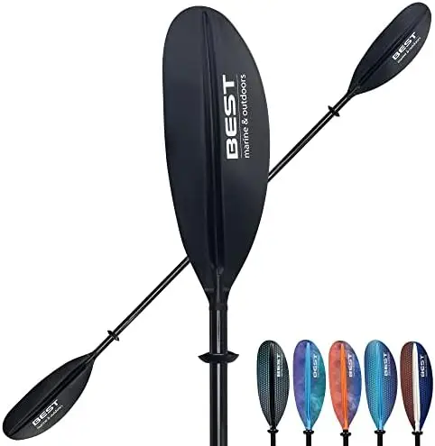 

Marine Kayak Paddle | Carbon Fiber Shaft & Fiberglass Reinforced Polypropylene Blades | 220cm, 234cm, 250cm | Lightweight Ka