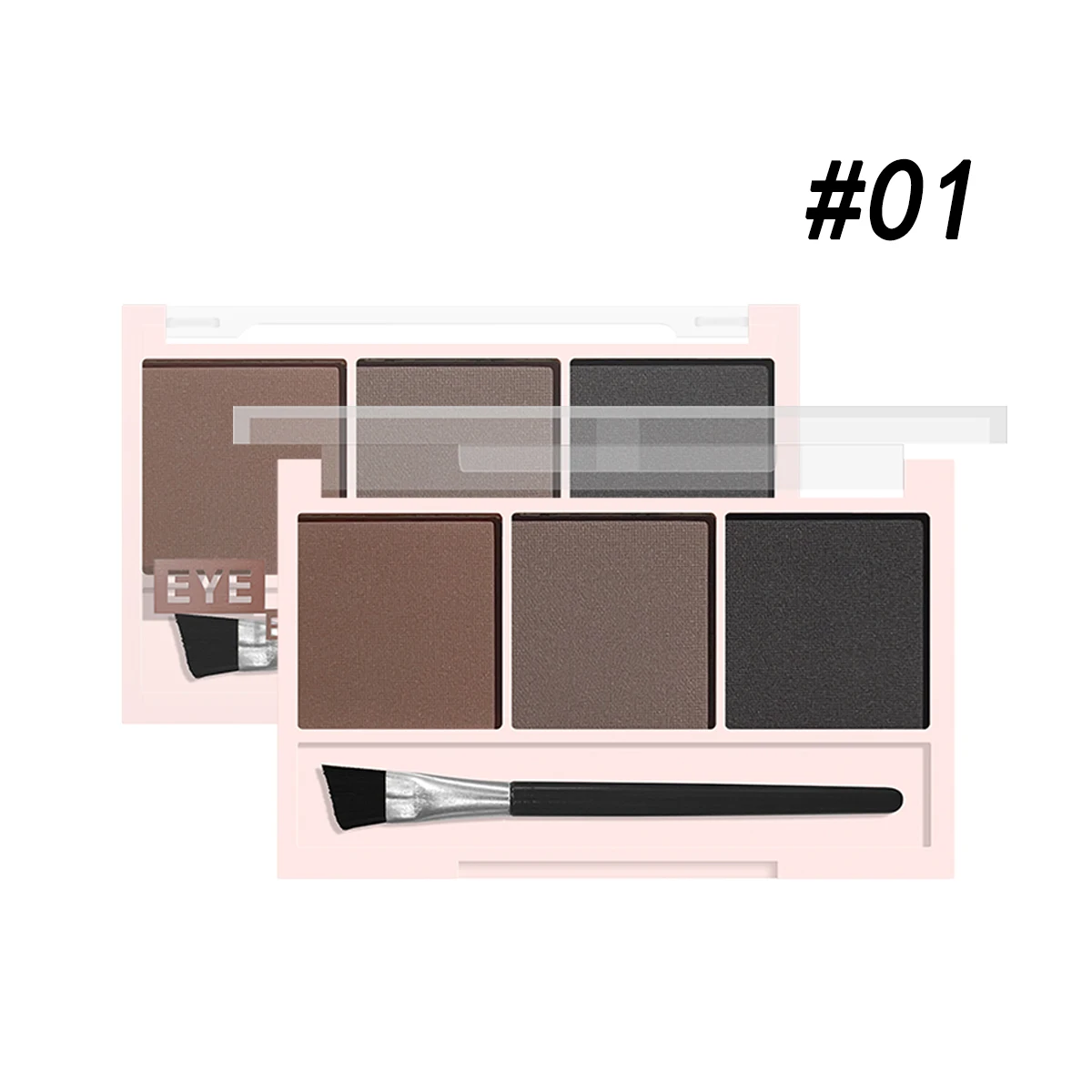 Brow Perfection Trio: Long-Lasting, Versatile Contour Makeup Set