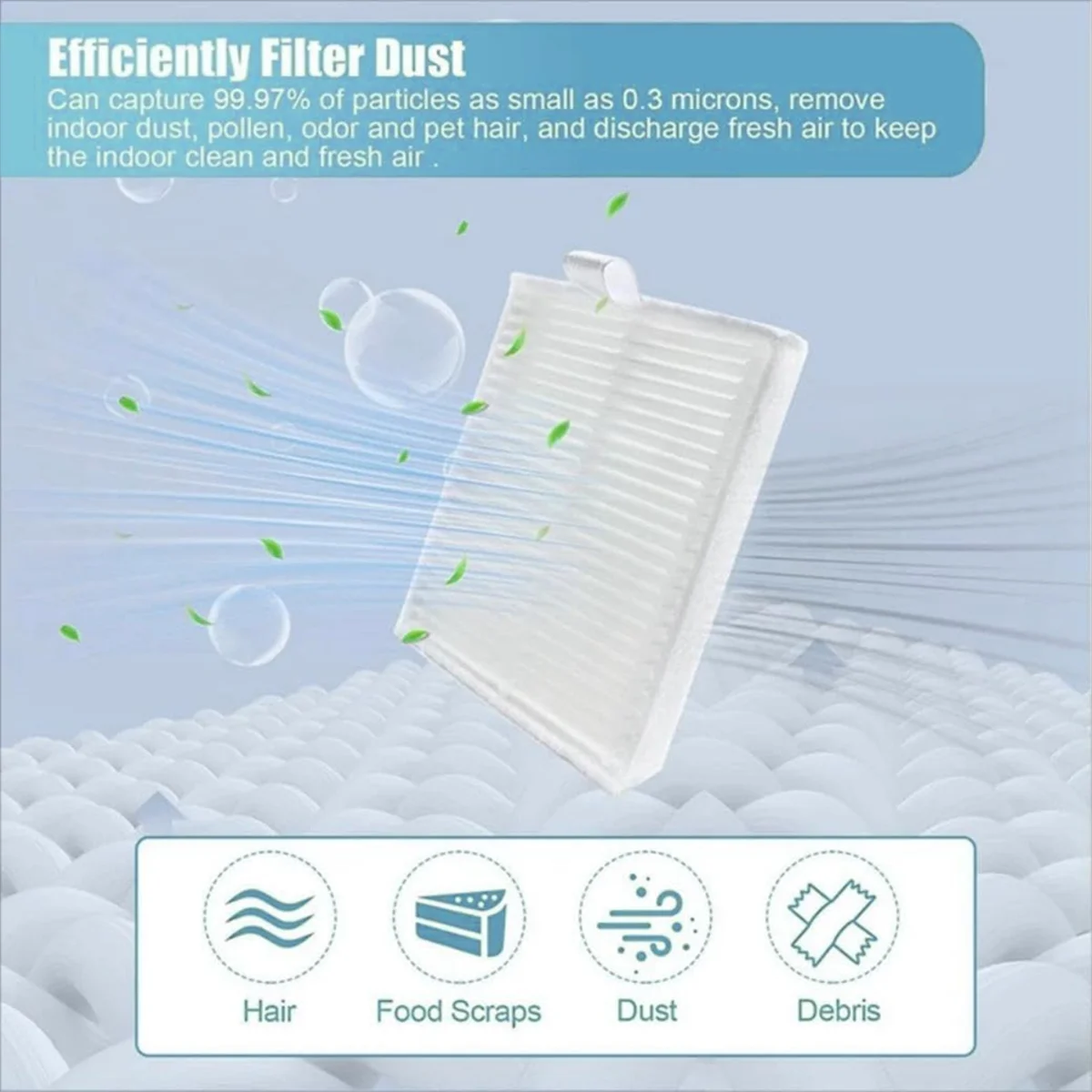 A04R-For Eufy Clean L60 SES / L60 Hybrid SES / L50 Robot Vacuum Cleaner Main Side Brush Hepa Filter Dust Bags Accessories