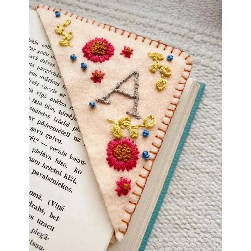 Book Corner Bookmark Bookmarks For Women Book Accessories For Reading Lovers Spring Summer Autumn And Winter Embroidery
