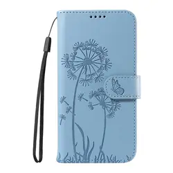 Dandelion Design Leather Wallet Phone Case Cover for Redmi Note14 Plus 5G (A)