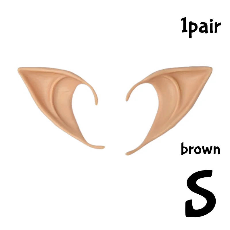 אוזני אלף מלאך קוספליי סיליקון פיירי וומפר DIY אביזרי תחפושת למסיבת נושא הלווין חג המולד קישוט תמונה