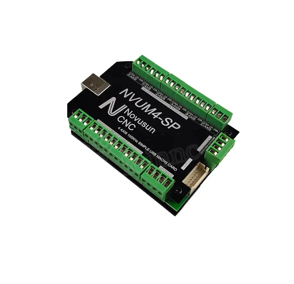 Mach3 USB 인터페이스 NVUM-SP CNC 모션 컨트롤러, nvcm 3, 4, 5/6 축 CNC 모션 제어 카드, 금속 케이스 없음