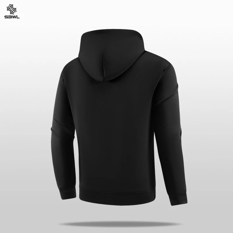 SBWL High quality Men's outdoors Equestrian golf running mountaineering breathable Polo shirt Sports base shirt long-sleeved Tee 4