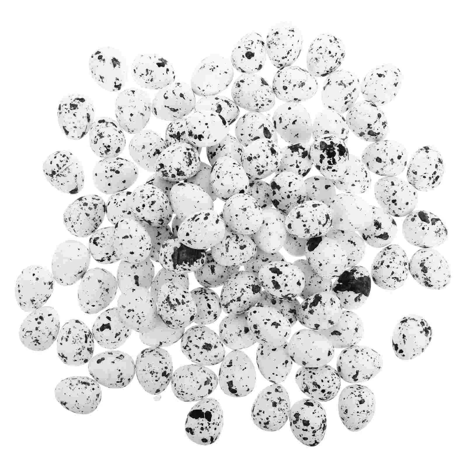 

100 шт., декоративные яйца из пены для девочек