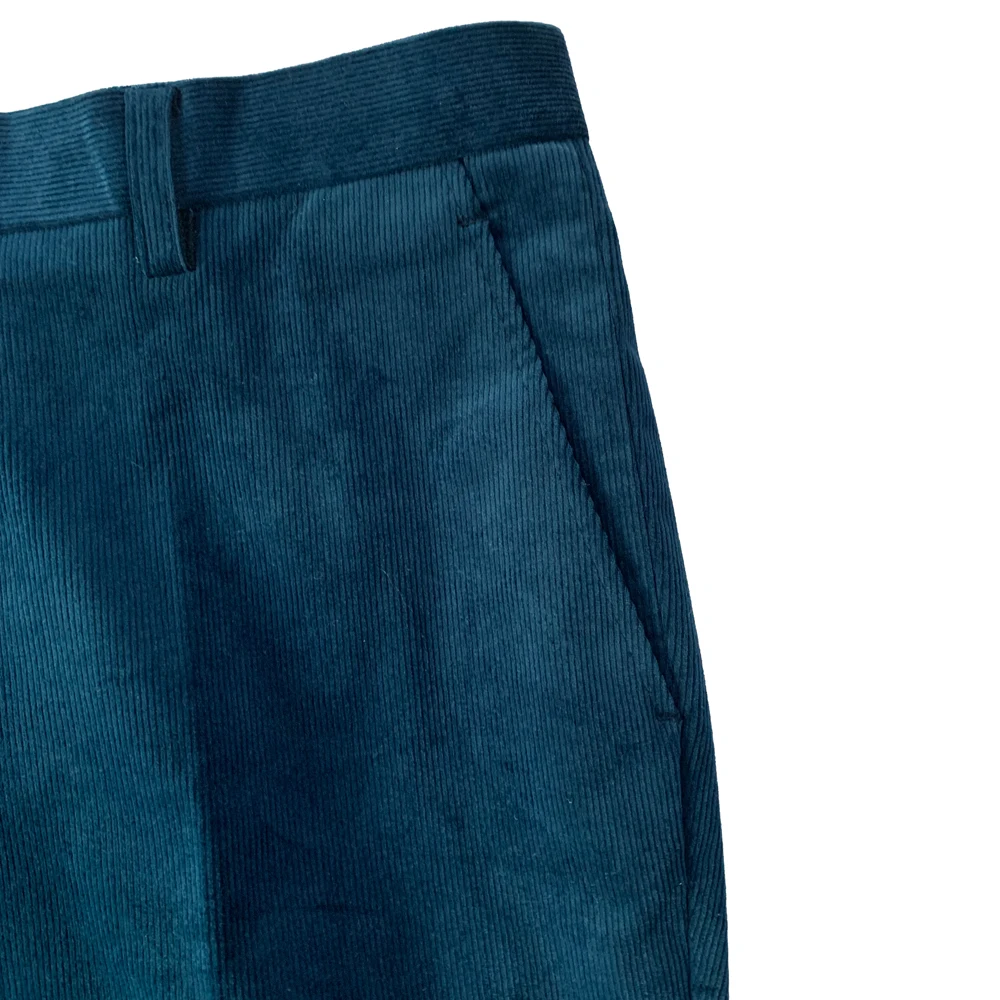 Fashion Slim-Fit Stretch Corduroy Pants Tailored Warm Corduroy Trousers Custom Made Pants Stretch Cotton Skinny Corduroy Pants