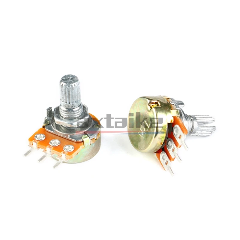 10k Potentiometer HiLetgo 20pcs WH148 Single Joint Potentiometer 10K ...