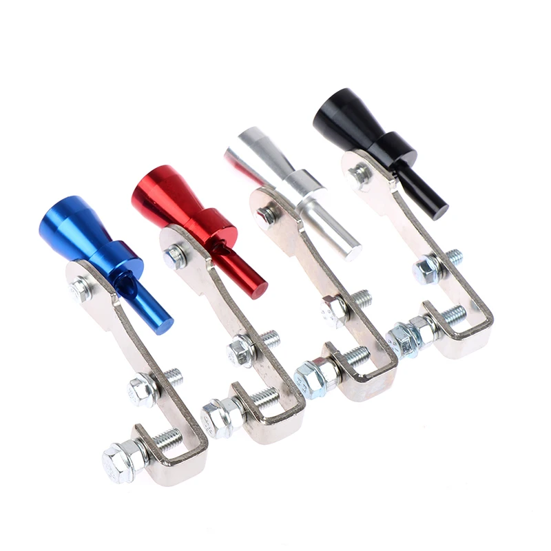 1Pcs Made Of Light Weight Aluminum Car Size S 18mm Turbo Sound Whistle Muffler Exhaust Pipe Auto Blow-off Valve