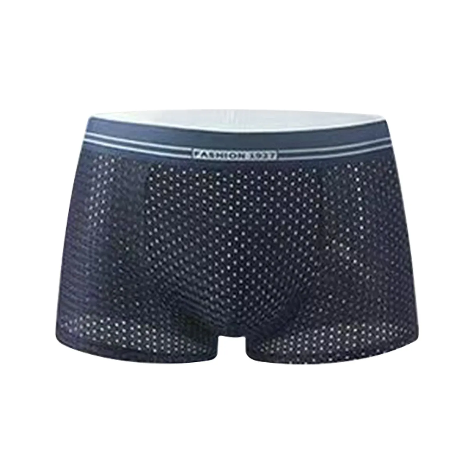 2024 New Mesh Transparent Boxers For Men Low Waist Stretch Mesh Men  Underwear Breathable Solid Panties Shorts Soft Underpants - AliExpress