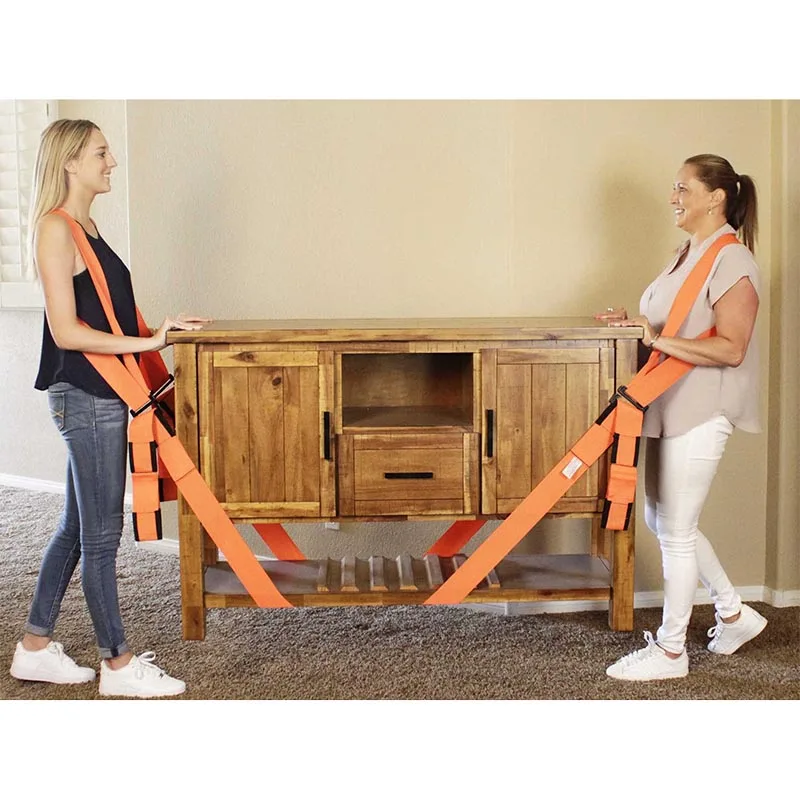 2-Person Lifting And Moving Strap Moving Strap Heavy Duty Lifting Rope Belt Lift Move And Carry Furniture