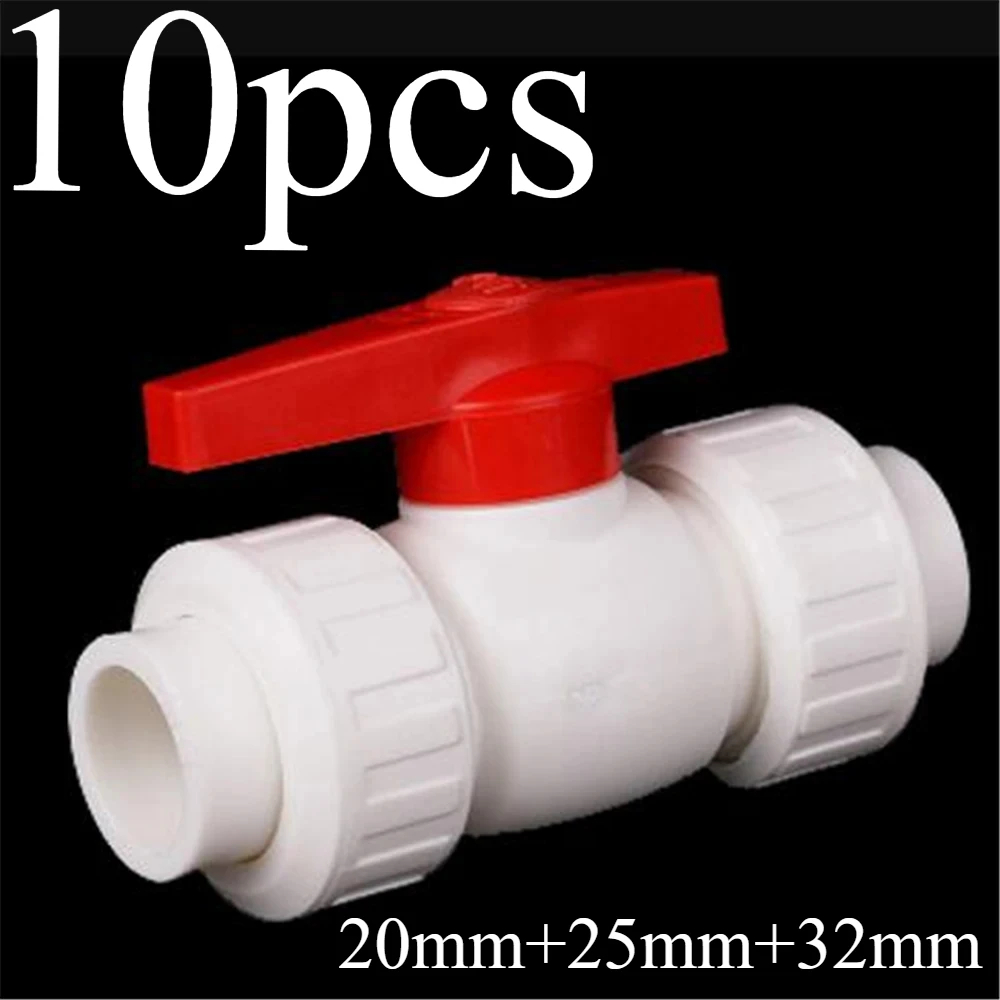 PPR Double Live Ball Valve 4 Points 20 6 Points 25 1 Inch 32 Thickened All Plastic High Density Hot Melt Water Valve