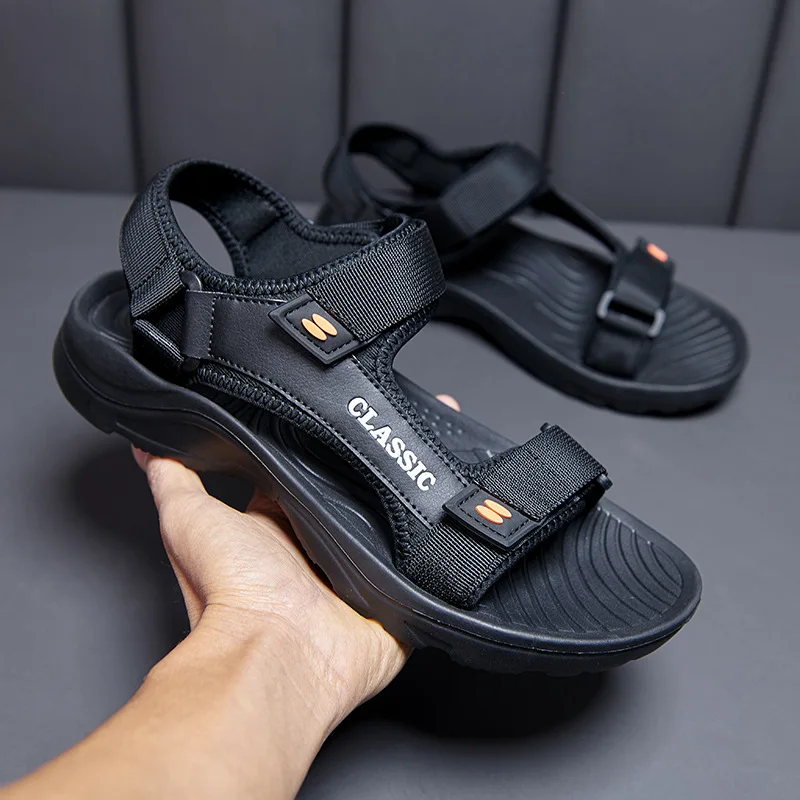 

High Quality Men Sandals Summer Beach Holiday Sandals Men Shoes 2024 New Outdoor Sneakers Male Comfortable Non-slip Casual Shoes