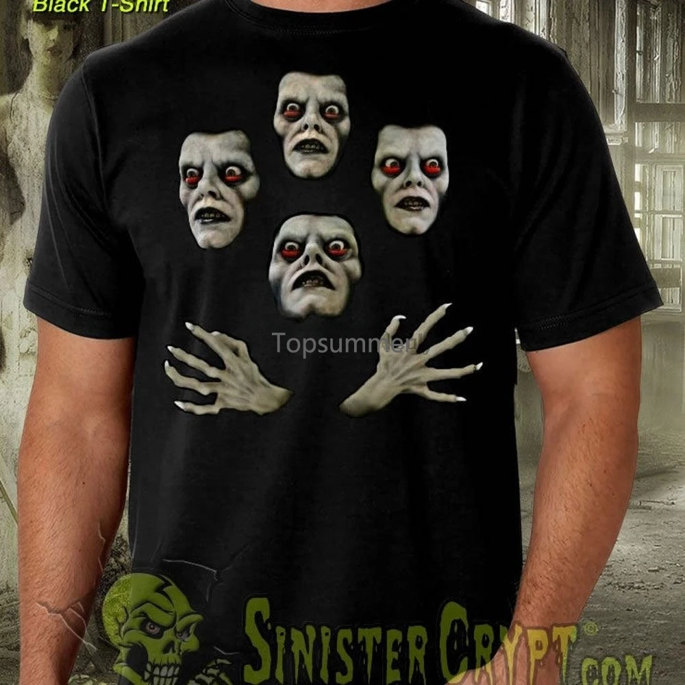 

Queen Bohemian Rhapsody Exorcist T Shirt Captain Howdy Pazuzu Mashup Sizes S To 7Xl