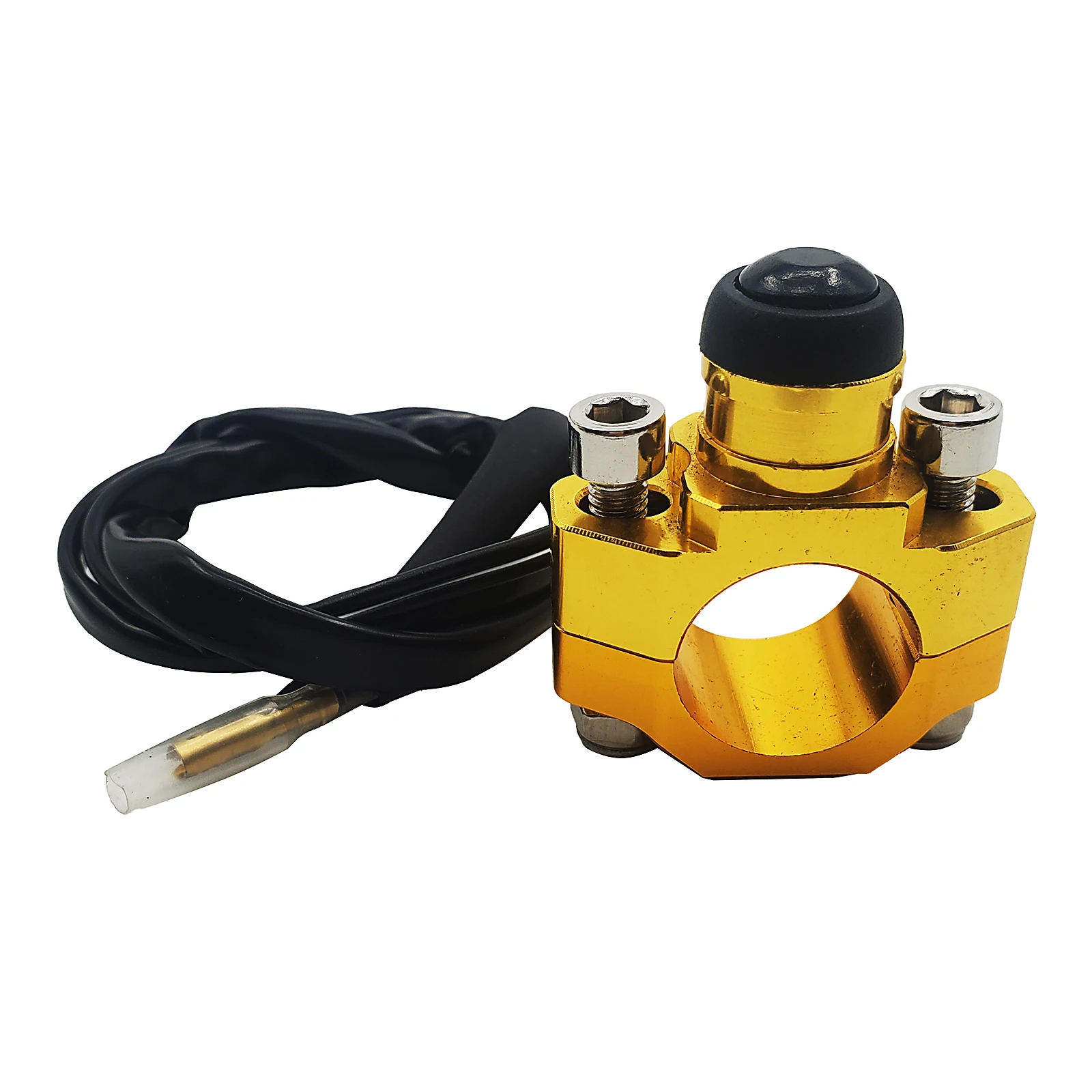 CNC Universal Motorcycle Engine Stop Start Kill Switch Momentary Push Button Switch For Yamaha Kawasaki KTM Honda CRF YZF KXF RM