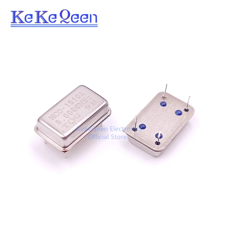 8.000MHz 8MHz OSC Full Size 14-DIP 3.3V 5.0V XTAL XO HCMOS TTL 4Pin Low Voltage Compatible Crystal CMOS Clock Oscillator