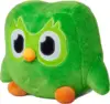 Duo Plush - Officially Licensed - Reminder to Do Your Daily Lesson, Premium Plushie, Feather Green, 12'' 3