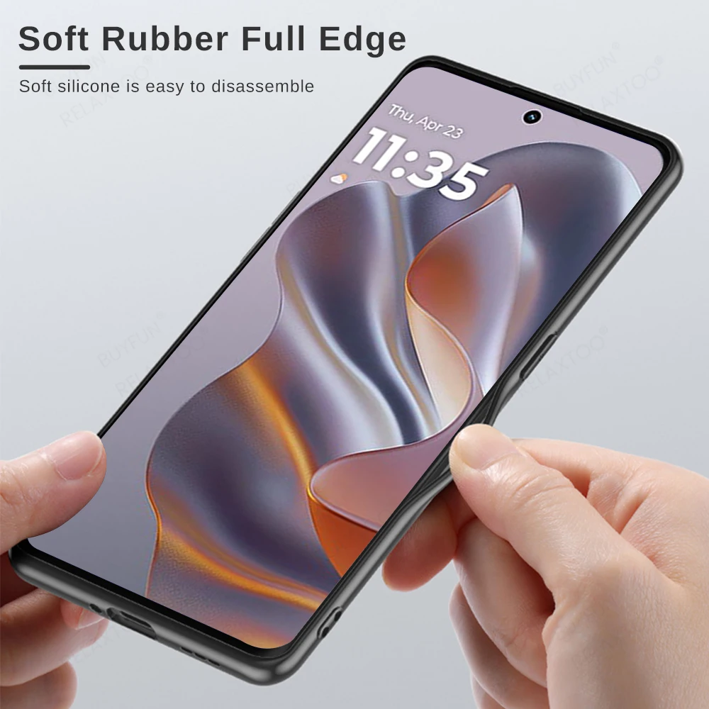 Phone Case Leather Protector Case For Motorola Edge 50 Neo Edge50Neo 5G Soft Back Cover Shell phone case leather phone case phone protector cover phone waterproof case