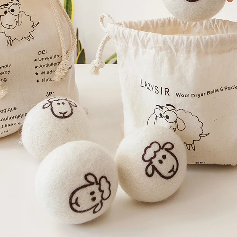 Wool Dryer Balls 7cm Reusable Softener Laundry Ball for Washing Machine accessories laundry ball