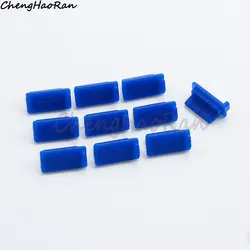 Universal USB Silicone Dustproof Protector Cap (Deep Blue)
