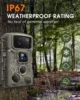 Trail Camera WiFi 2.7K 48MP Night Vision IP67 Waterproof 0.5s Trigger Speed for Outdoor Wildlife Detection Monitoring Game Cam 4