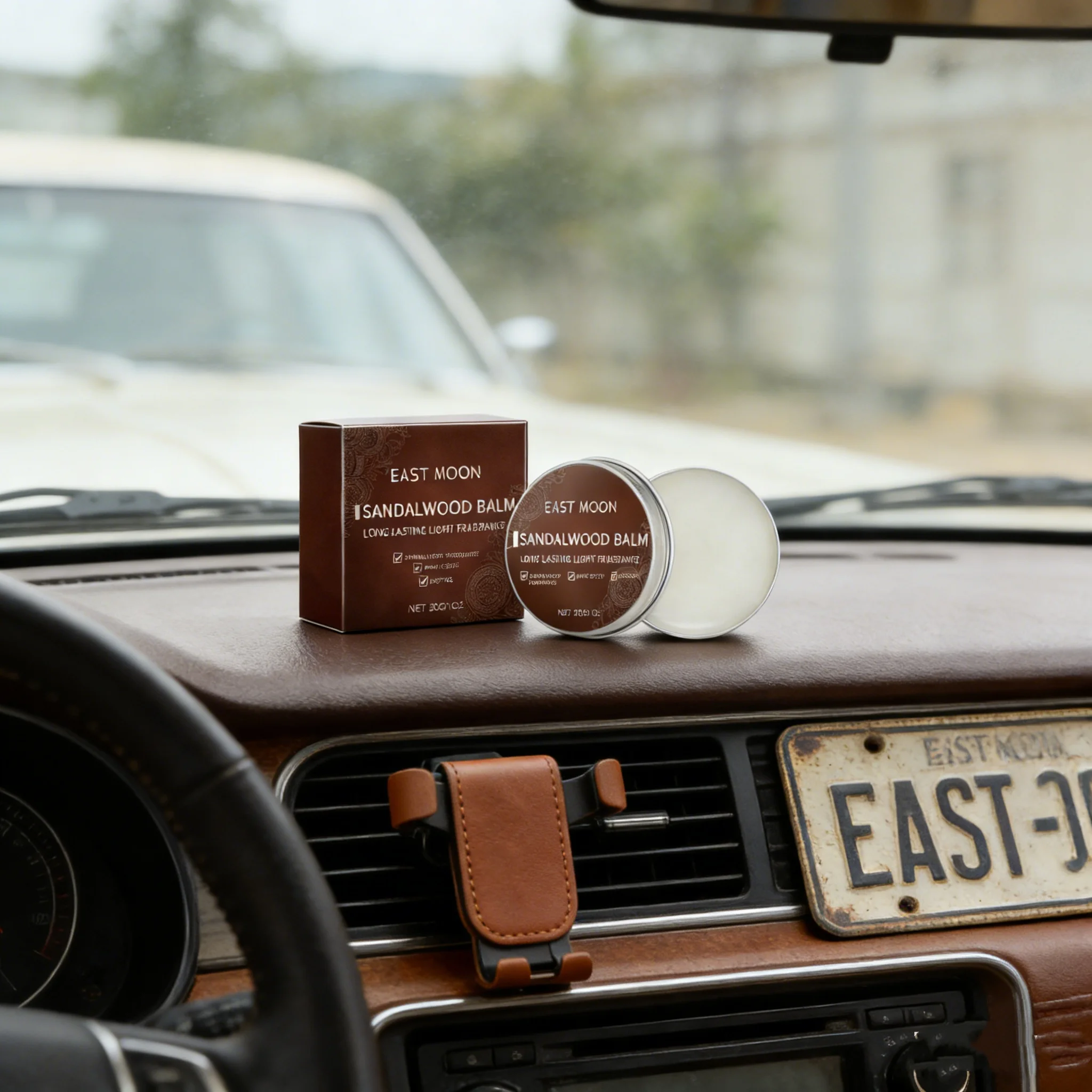 Men's Sandalwood Solid Cologne Balm Long Lasting Fragrance_voghion.com