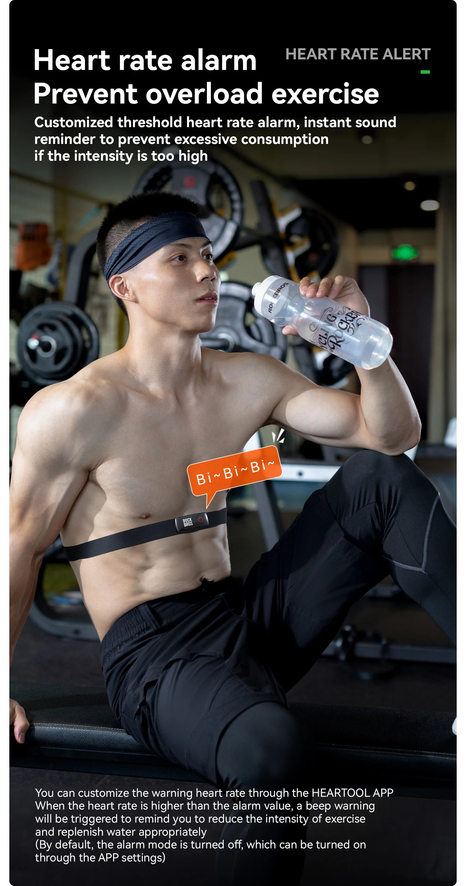 H828 Heart Rate Sensor Bluetooth ANT Upgrade HR Monitor With Chest Strap Dual Mo
