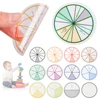 12PCS Kids Score Question Montessori Toys Learning Educational Children Plastic Addition Subtraction Fraction Tool Math Toy Gift 2