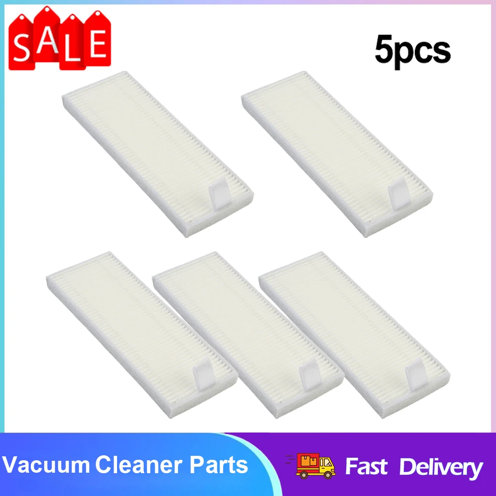

5pcs Filter For F1 Robot Vacuum Cleaner Washable & Reusable Filter Household Vacuum Cleaner Accessories