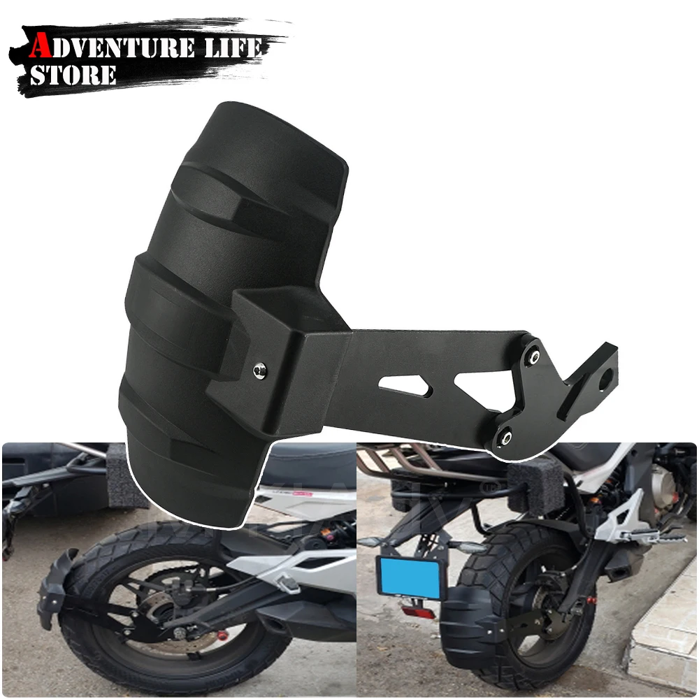 

For KAWASAKI Motorcycle Mudguard Rear Fender Splash Rear Tire Hugger Mud Guard Cover For Versys650 Versys 650 KLE650 KLE 650