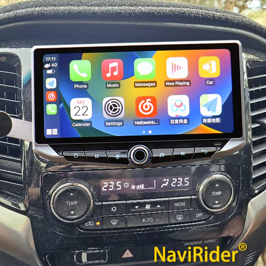 

10.88" Android 13 Qled Screen Carplay For Mitsubishi Triton Mq 2015 Car Radio Multimedia Video Player GPS Stereo DSP Head Unit