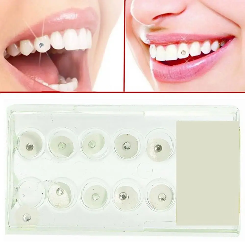 

10pcs/set Tooth Ornaments Jewelry Teeth Jewelry Oral 2.0mm Teeth