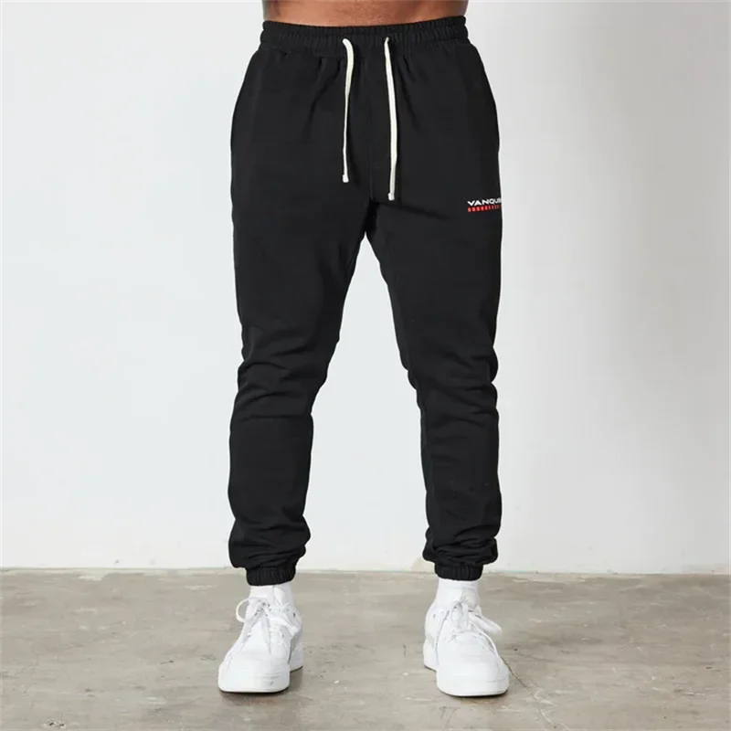 

New Men's Sweatpants Gym Sports Fitness Running Basketball Training Pants Casual Pants American Style Fashion Brand Clothing