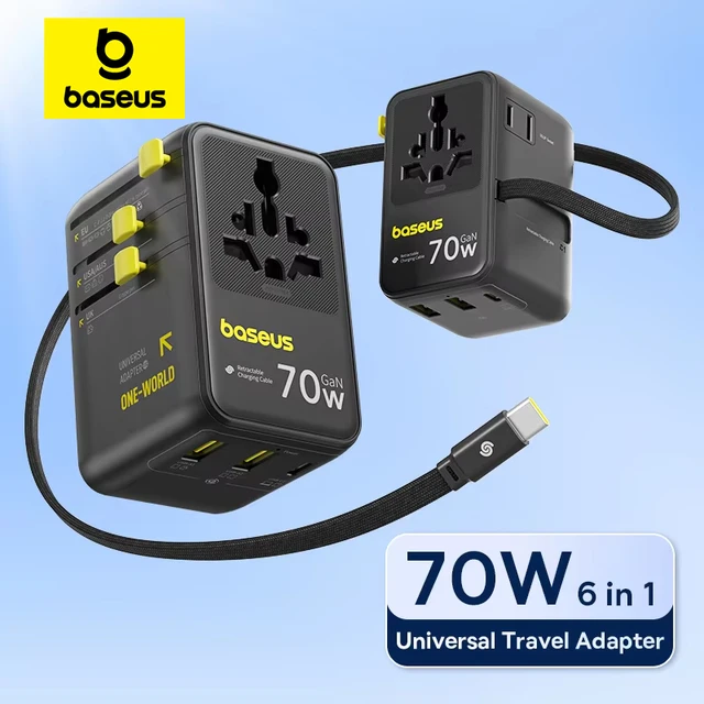 Baseus GaN Charger Universal Travel Adapter