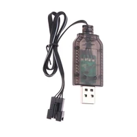 7.4v SM4P Li-ion Battery Reverse Charging Adapter Electric Toy Car E561 Excavator Charger USB Cable 2