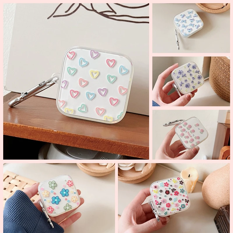 

flower tulip case For xiaomi Air 2SE TWS Case Colorful Protect Silicone Earphone Cover for xiaomi air2se hearphone case funda