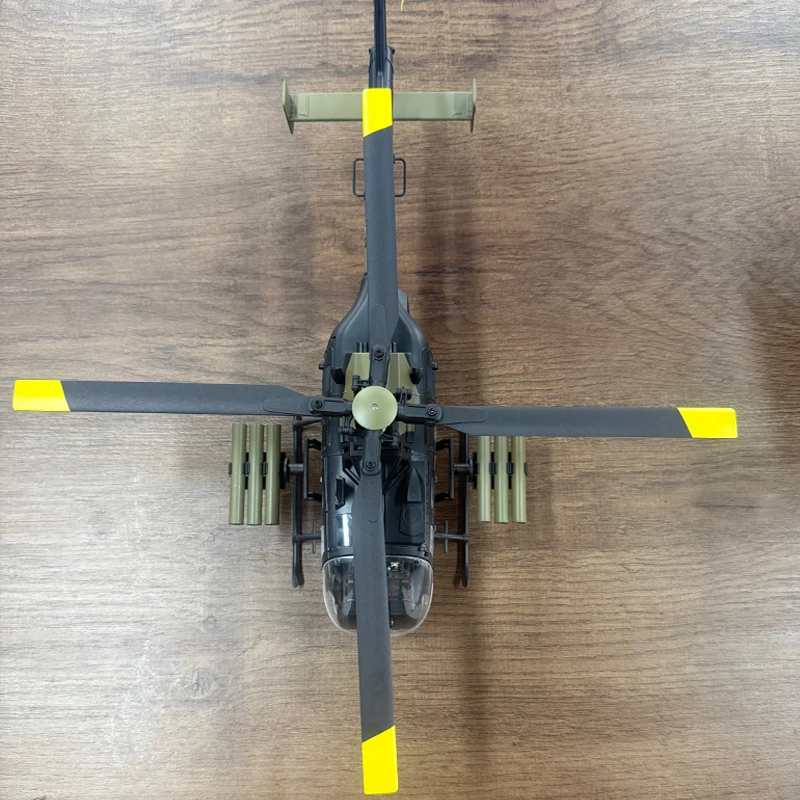 RC ERA 1:25 C180 RC Helicopter 6CH BO105 Brushless with Optical Flow Positioning Stunt Single Propeller No Aileron Plane Toy New - 6