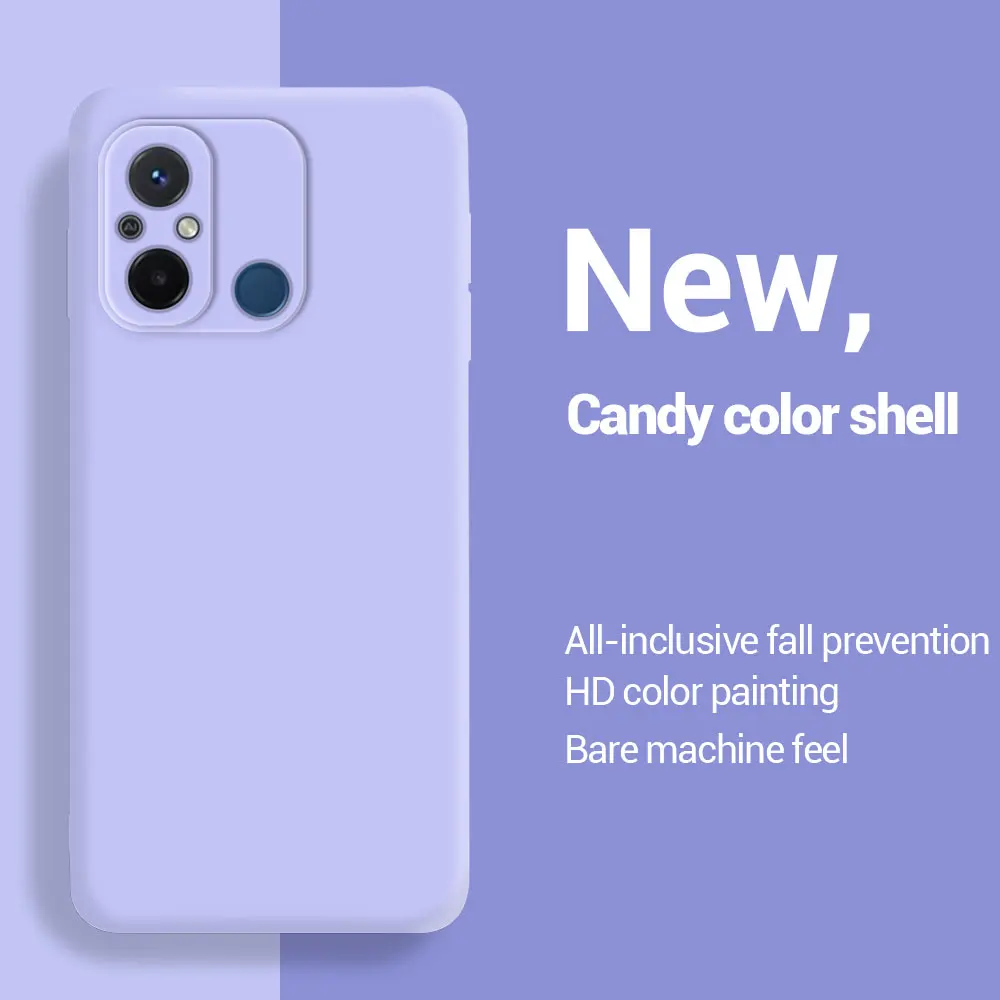 Premium Liquid Silicone Shockproof Phone Cover with Built-in Flannel Lining