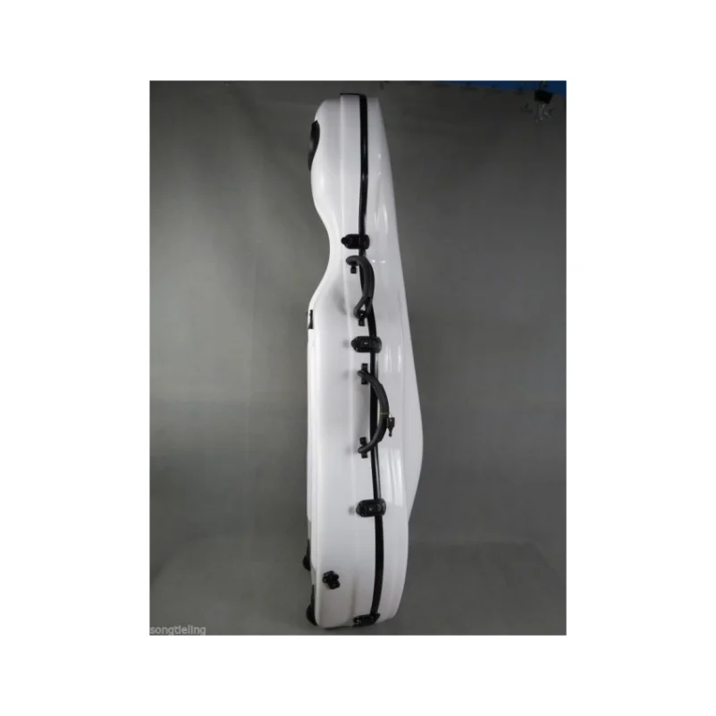 one high quality glass fiber cello case /wheells 4/4 size , cello case