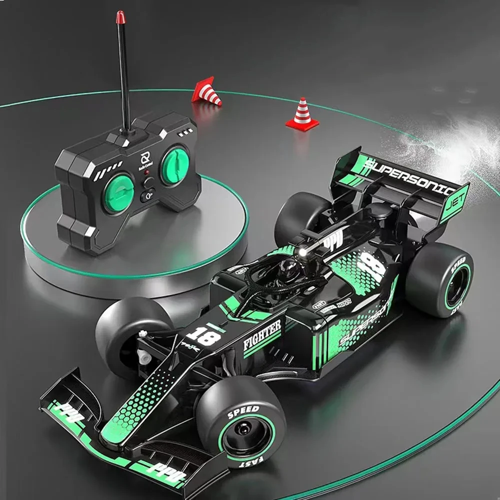 F1 Remote Controlled Car 1:18 Formula Model Racing High-Speed Drifting Sports Children Toys Set for Kids Birthday Gift 2
