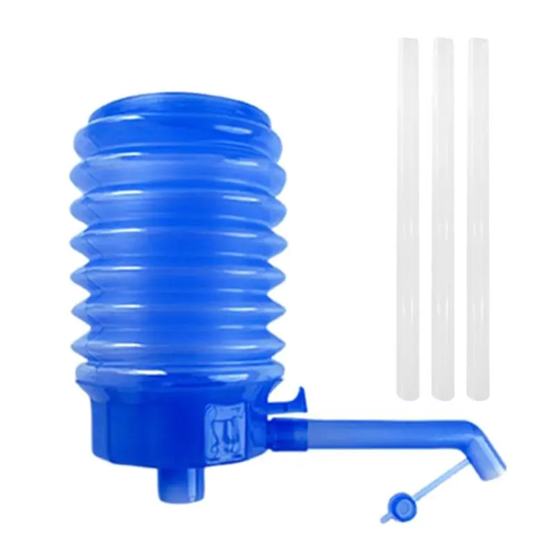 5 Gallon Bottled Drinking Water Hand Press Manual Pump Removable Tube Innovative Vacuum Dispenser Water Pump Water Dispenser Water Bottle Pump Beverage Dispenser Water Dispenser Pump