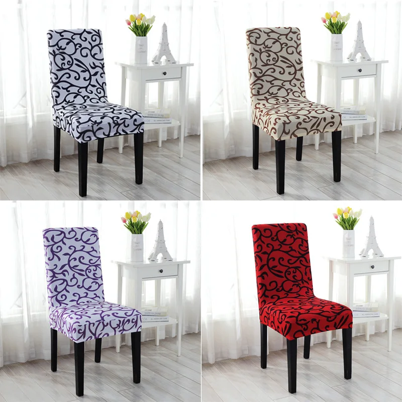 Stretch Elastic Dining Chair Slip Cover Chair Seat Cover fit 50cm Most Chair 