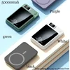 20000mAH Power Bank Magnetic Wireless 22.5W Ultra Capacity Super Fast Charging Magnetic Power Bank For Iphone15 Samsung Xiaomi 6