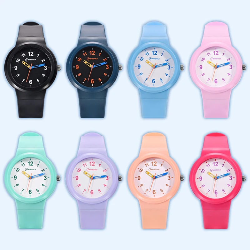 UTHAI CA03 3-12 Year Old Children's Watch Fashion Simple Sports Comfortable Waterproof High Boys Girls Quality Quartz Watches 5