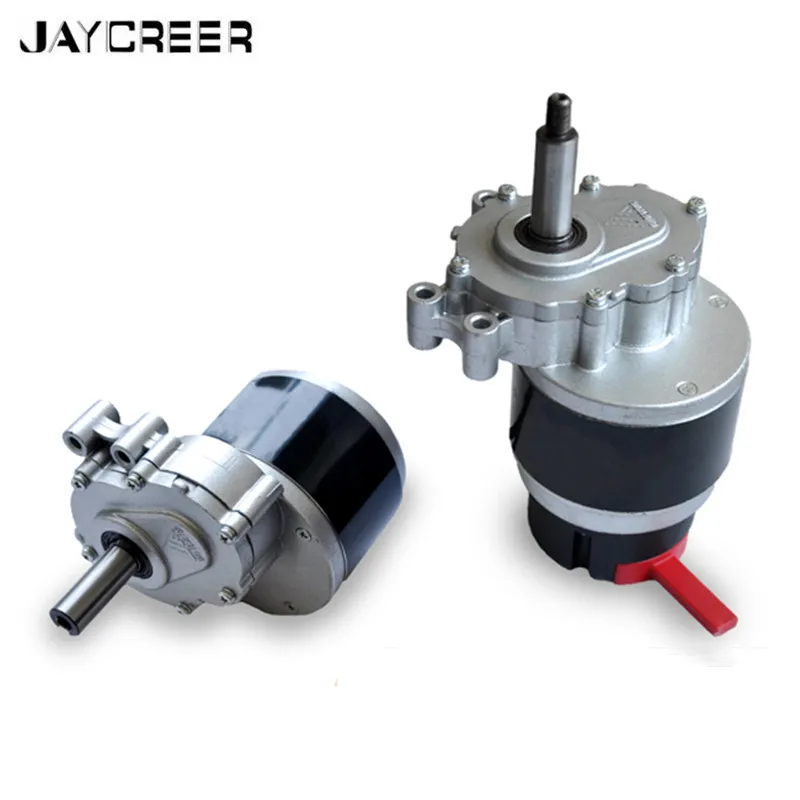 JayCreer Electric Power WheelChair Brushed DC Motor,24V/13.4A/250W/3000RPM Min/Outport Speed 75/120/160RPM