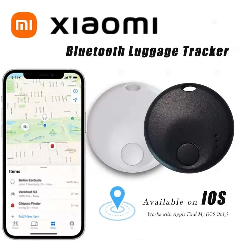 GPS Tracker Xiaomi Smart Tag Pet GPS Bluetooth-compatible Global Finder Anti-lost Device Wallet GPS Kids Dog Cat Key Finder Only For IOS APP