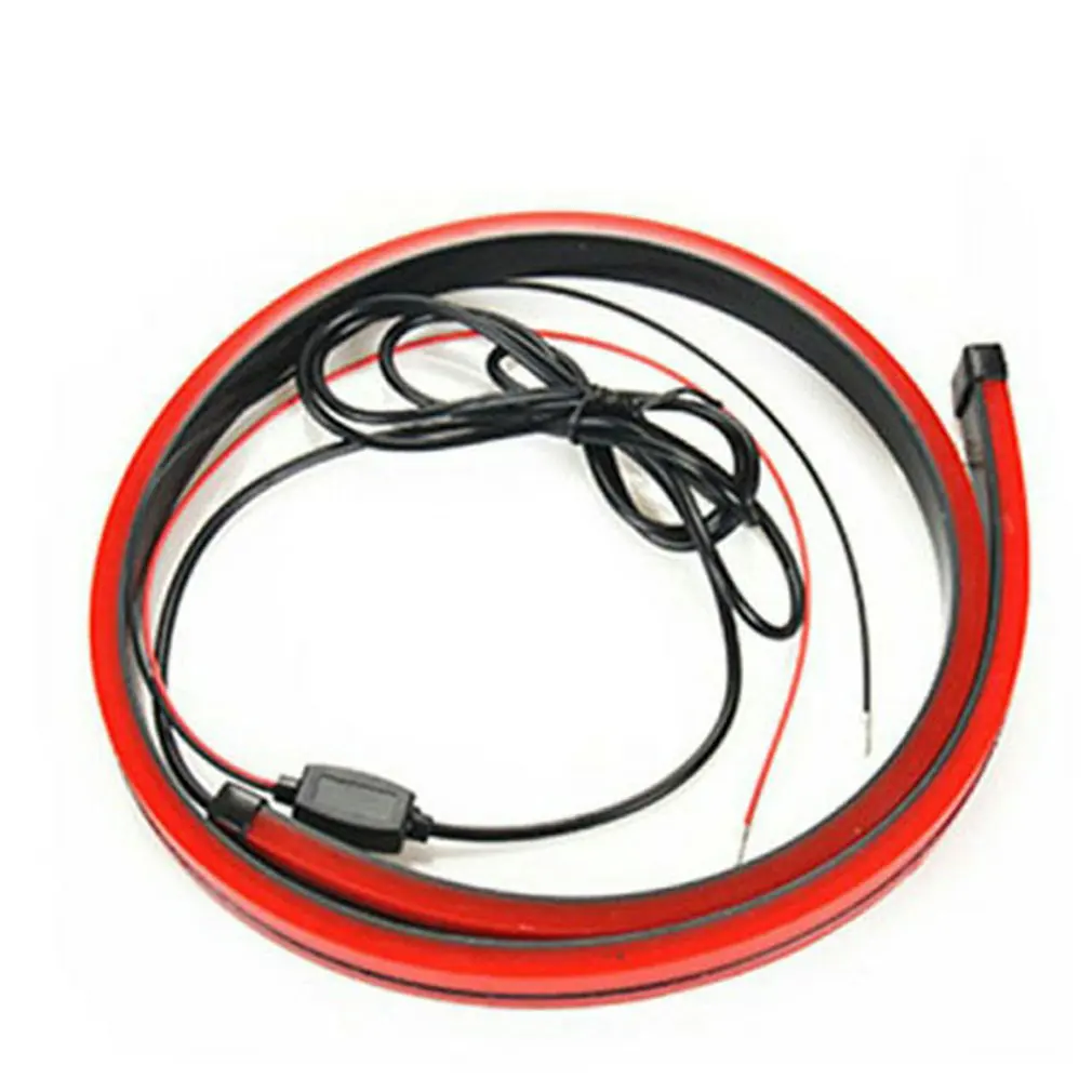 Automotive Led Highposition Brake Lights Light Guide Bar 90cm Flexible